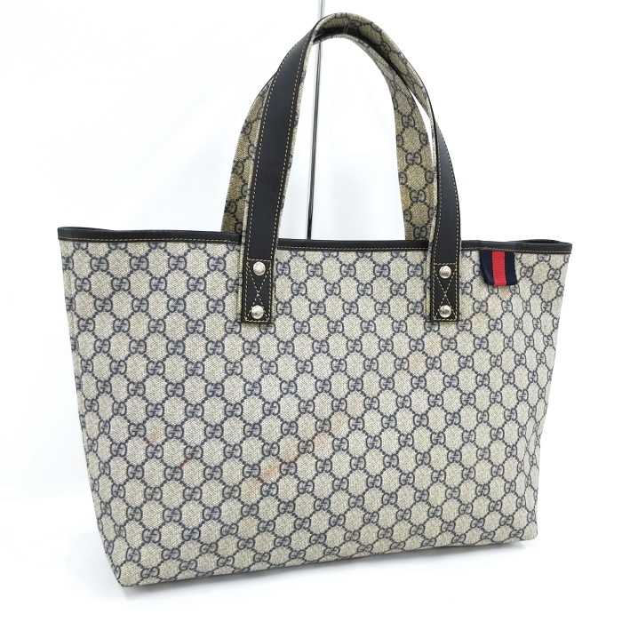 バッグ GUCCI グッチ トートバッグ シェリーライン オールドグッチ