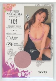 中島史恵 (B：良 - #15⁄16 ピンスポビキニカード07 HIT