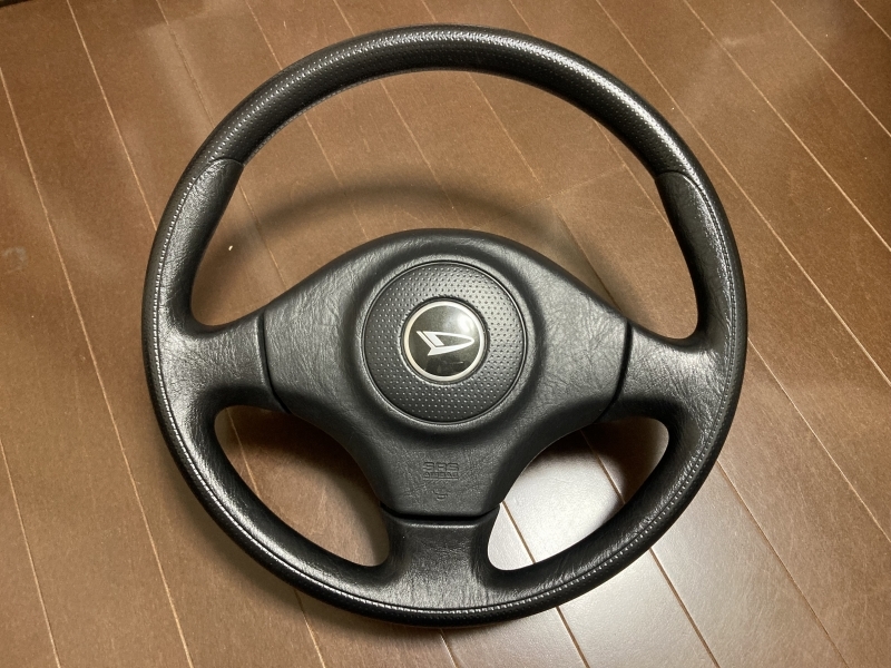 ダイハツ　コペン　L880K 純正ステアリング_1