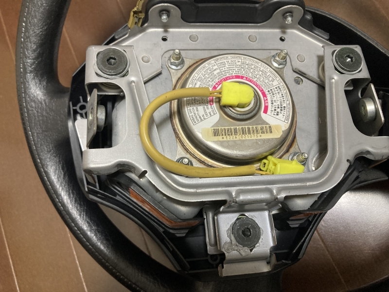 ダイハツ　コペン　L880K 純正ステアリング_4