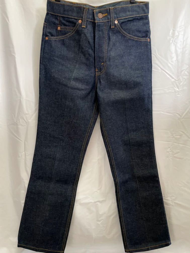 ほぼデッド!! 希少!! 90s USA製 Levi's リーバイス 517 インディゴ デニムパンツ w 31 オリジナル ヴィンテージ リジッド MADE IN USA #02 90s USA製 リーバイス 1年の成果90年代のリーバイスをデッドストックから1年間穿き続けたら想像以上にカッコよくなったwwリーバイス505&frasl;USA製&frasl;ハルキのデニム日記 Black デッドストックの通販