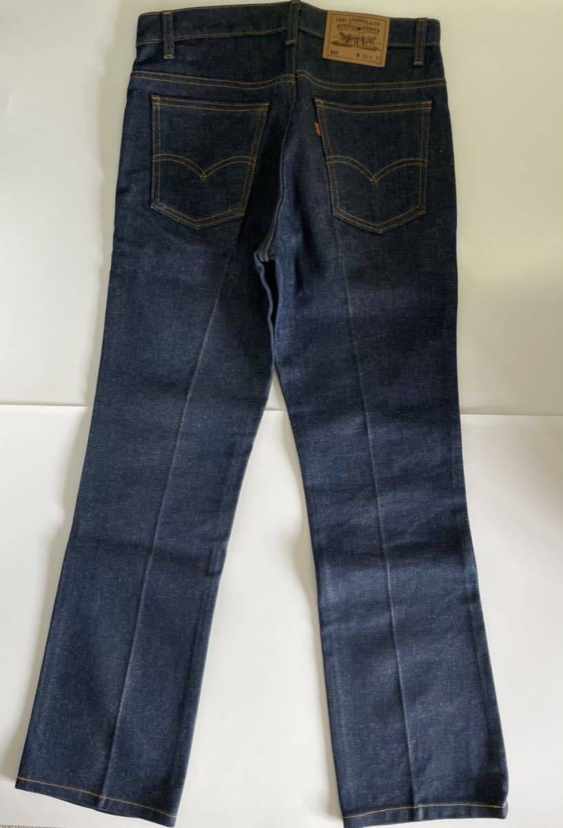ほぼデッド!! 希少!! 90s USA製 Levi's リーバイス 517 インディゴ デニムパンツ w 31 オリジナル ヴィンテージ リジッド MADE IN USA #02 90s USA製 リーバイス 1年の成果90年代のリーバイスをデッドストックから1年間穿き続けたら想像以上にカッコよくなったwwリーバイス505&frasl;USA製&frasl;ハルキのデニム日記 Black デッドストックの通販