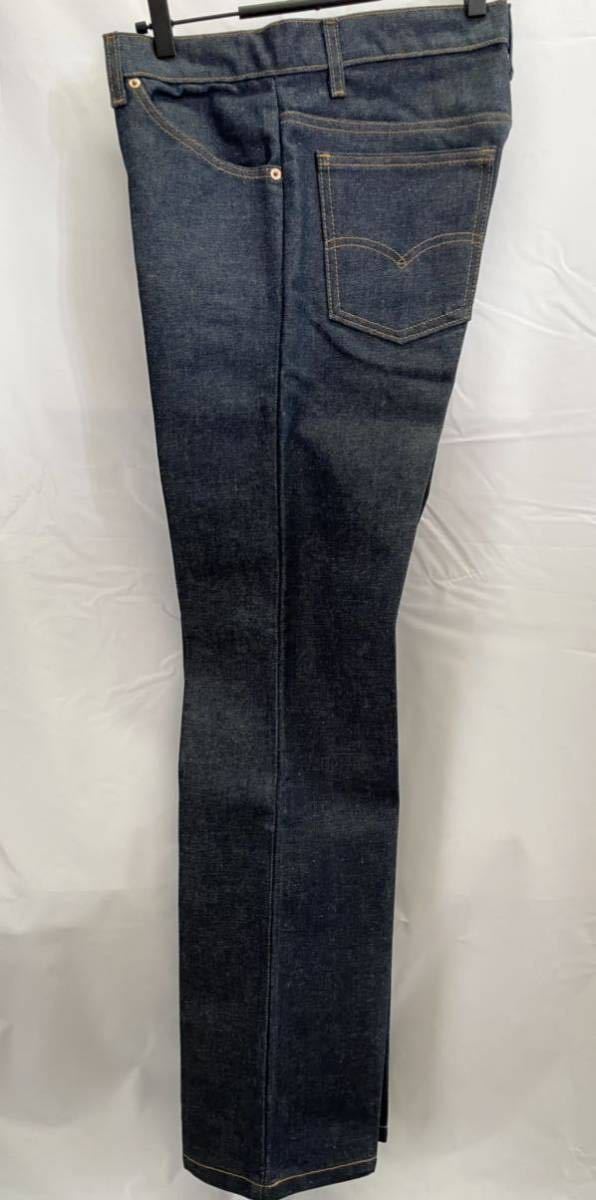 ほぼデッド!! 希少!! 90s USA製 Levi's リーバイス 517 インディゴ デニムパンツ w 31 オリジナル ヴィンテージ リジッド MADE IN USA #02 90s USA製 リーバイス 1年の成果90年代のリーバイスをデッドストックから1年間穿き続けたら想像以上にカッコよくなったwwリーバイス505&frasl;USA製&frasl;ハルキのデニム日記 Black デッドストックの通販
