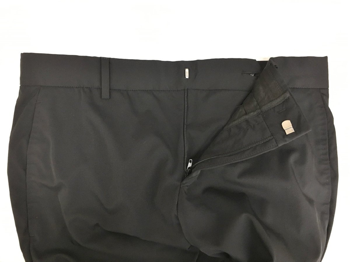 ピーティートリノ PT TORINO テーパードパンツ 44 黒 MP58 EPSILON ZIP STRETCH ハンガー付属 ストレッチナイロン 2207WS088 PT TORINO ピーティートリノ MASTER TORINO(ピーティー 0