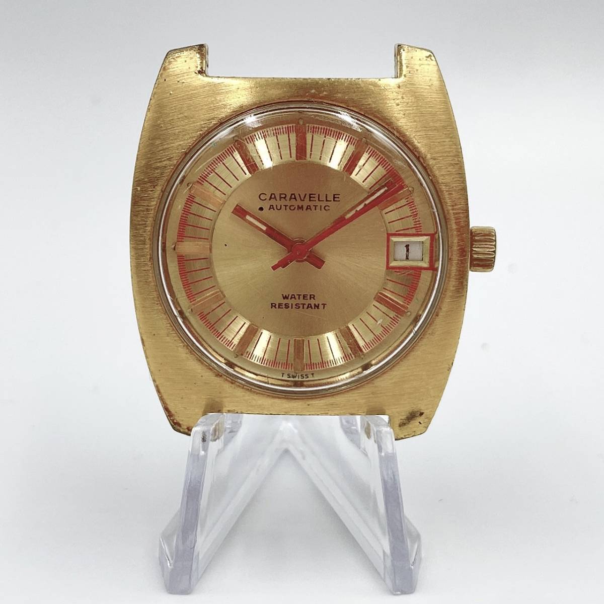 B075-36　CARAVELLE　キャラベル　自動巻き時計　フェイスのみ
