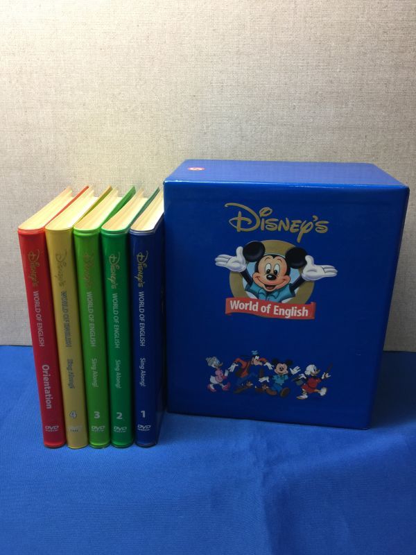 kys1292 【DVD】Disny ディズニー WORLD OF ENGLISH ワールドオブ