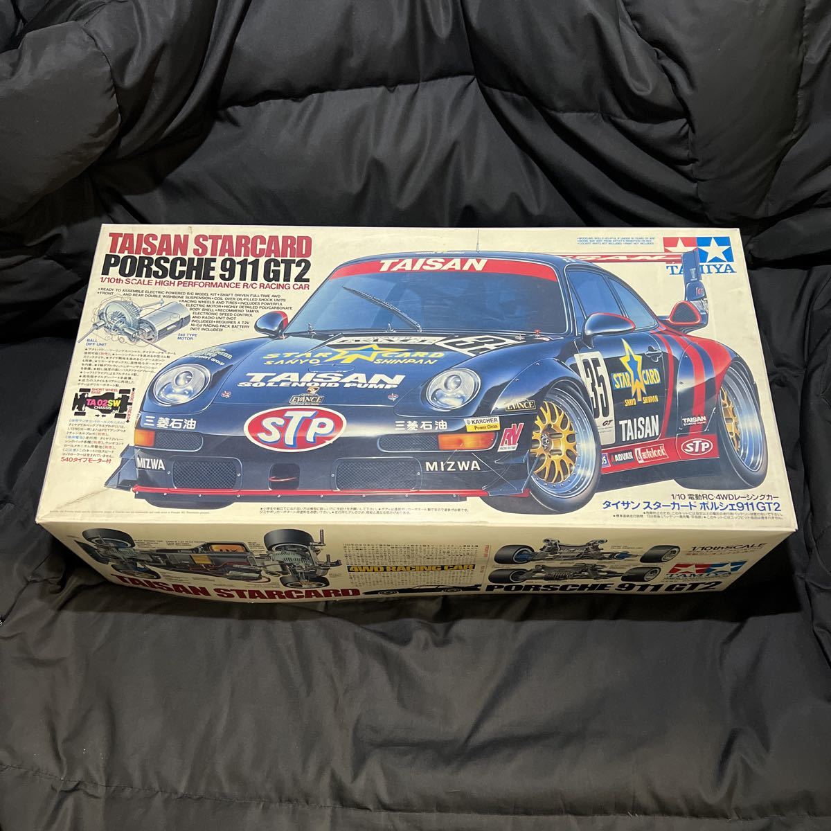 タミヤ 1/10 RC タイサン スターカード ポルシェ 911 GT2 TA02SW