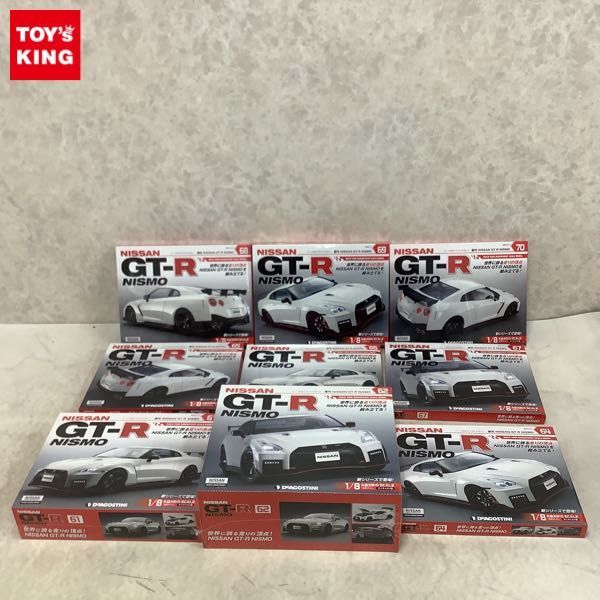 週刊 NISSAN GT-R NISMO ダイキャストモデル 1円～ 未開封 デアゴスティーニ 1⁄8 週刊 NISSAN GT-R NISMO No.61、No