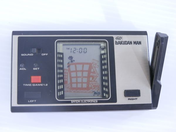 動作確認済み】バンダイ BANDAI ゲームウォッチ バクダンマン BAKUDAN