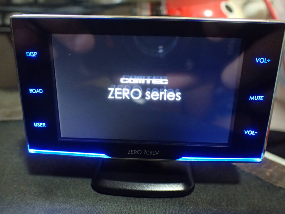 コムテック レーダー探知機 ZERO 709LV 別売 無線LAN内蔵SDHC付