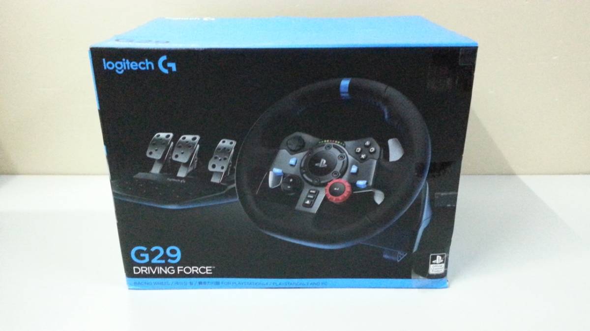 27]Logicool ロジクール G29 Driving Force 本体 シフター セット 