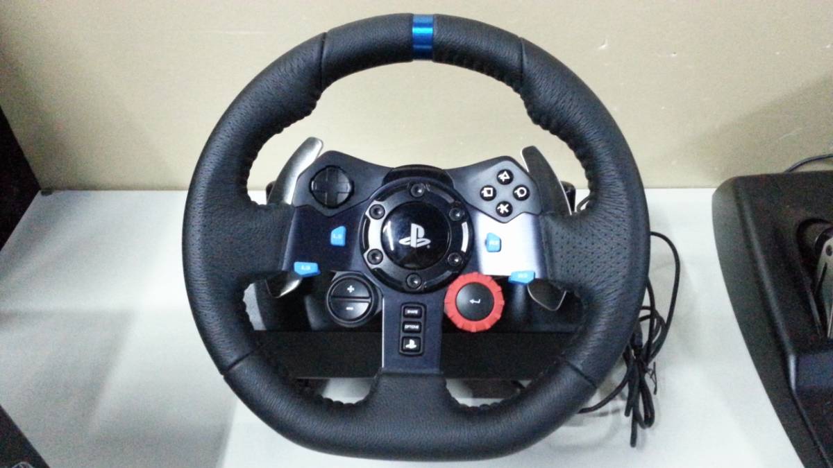 27]Logicool ロジクール G29 Driving Force 本体 シフター セット 
