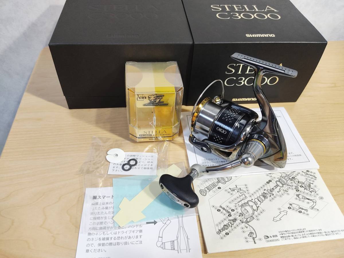 美品 シマノ 10 ステラ C3000 SHIMANO STELLA YUMEYA 0820 夢屋