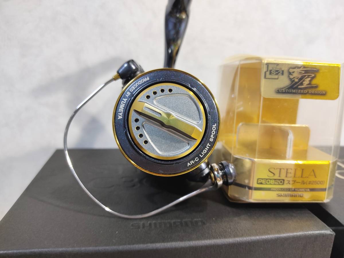 美品 シマノ 10 ステラ C3000 SHIMANO STELLA YUMEYA 0820 夢屋