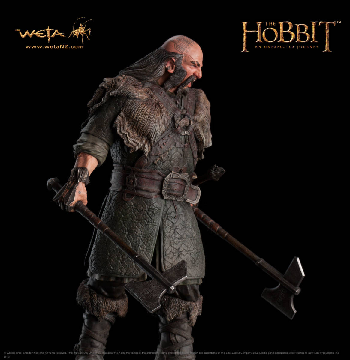 ホビット 思いがけない冒険 | ドワーフ 1：6 WETA フィギュア TENZAN