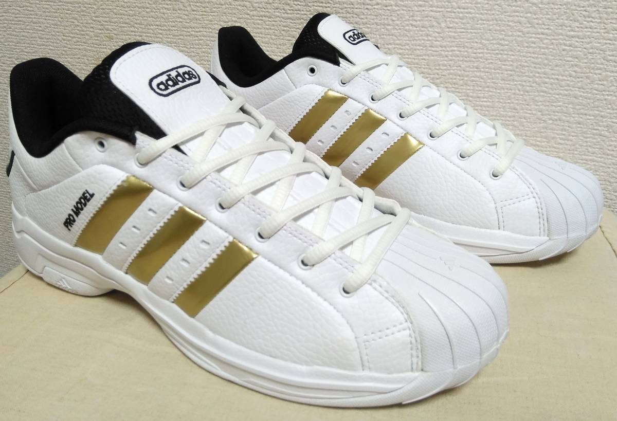 2g Low Adidas Pro Model Gold Adidas Pro Model 2G Low 'White Gold