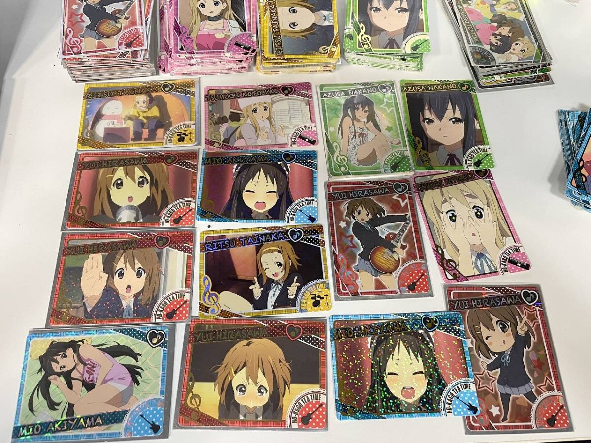 大量まとめ売り160点以上 アニメ けいおん カード 平沢唯、秋山澪 