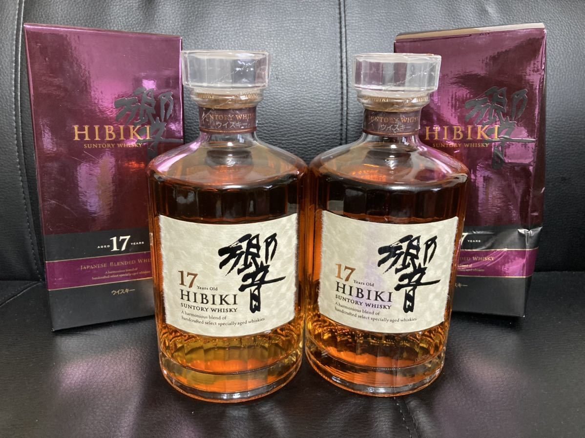未開栓 響 17年 HIBIKI 43% 700ml 外箱付 赤箱 SUNTORY サントリー 