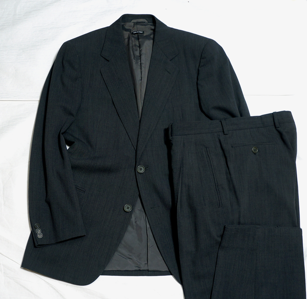GIORGIO ARMANI ジョルジオ - 黒ラベル スーツ セットアップ Yahoo