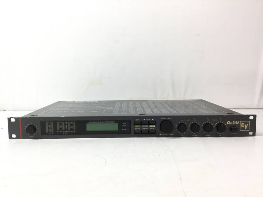 ELECTRO VOICE Dx34A サウンドシステムプロセッサー☆現状品