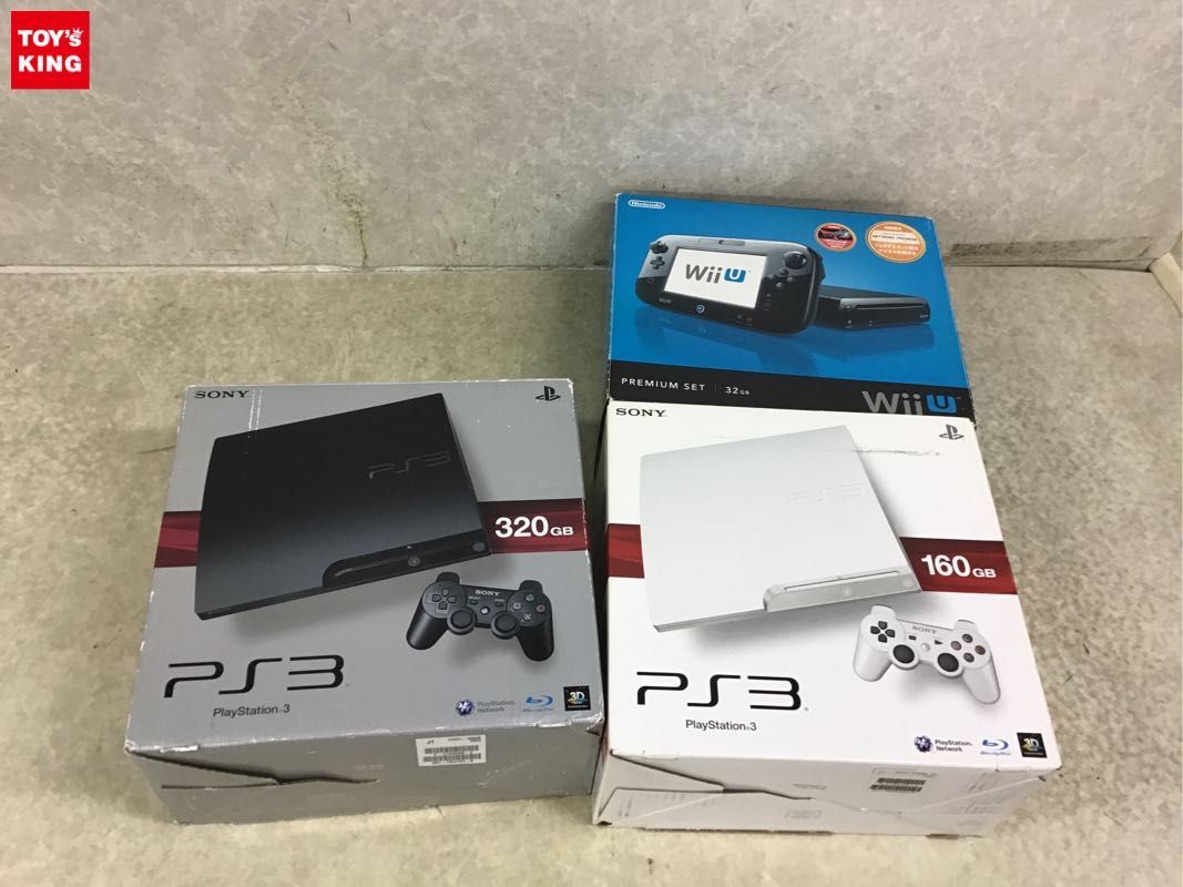 セール，最新作 1円 同梱不可 ジャンク Wii U プレミアムセット 32GB PlayStation 3 本体 CECH-30000B 320GB チャコール ブラック他(その他)｜売買されたオークション情報、yahooの商品情報をアーカイブ公開 - オークファ その他