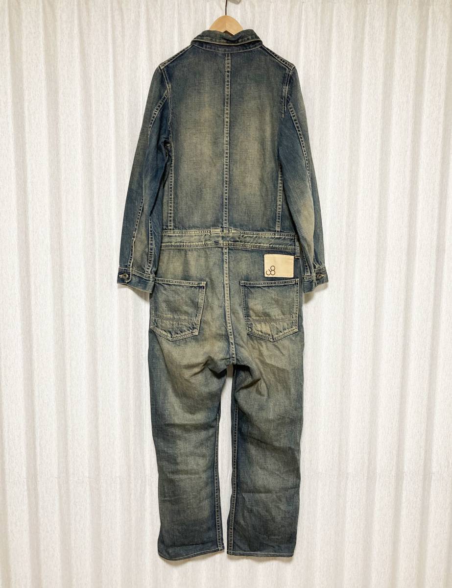Johnbull ヴィンテージ加工 美品☆[JOHNBULL] 裏ボア インディゴデニム 