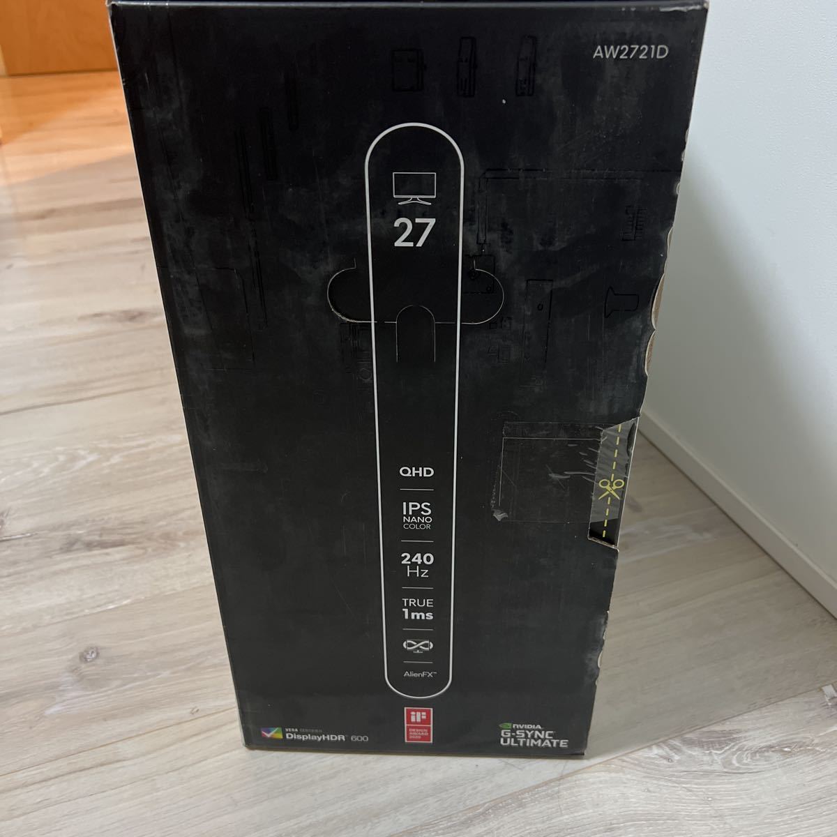 ALIENWARE AW2721D 訳あり ALIENWARE AW2721D 訳あり ディスプレイ
