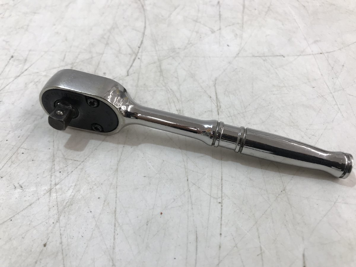 【中古品】★Snap-on スナップオン 1/4dr スタンダードラチェット T72/ITJVNE81QNA2