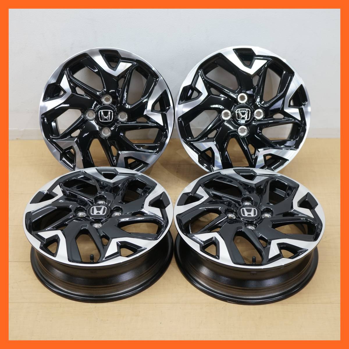 東ハ:【ホンダ純正】N BOX アルミホイール 4本セット 15×4.5J 4 