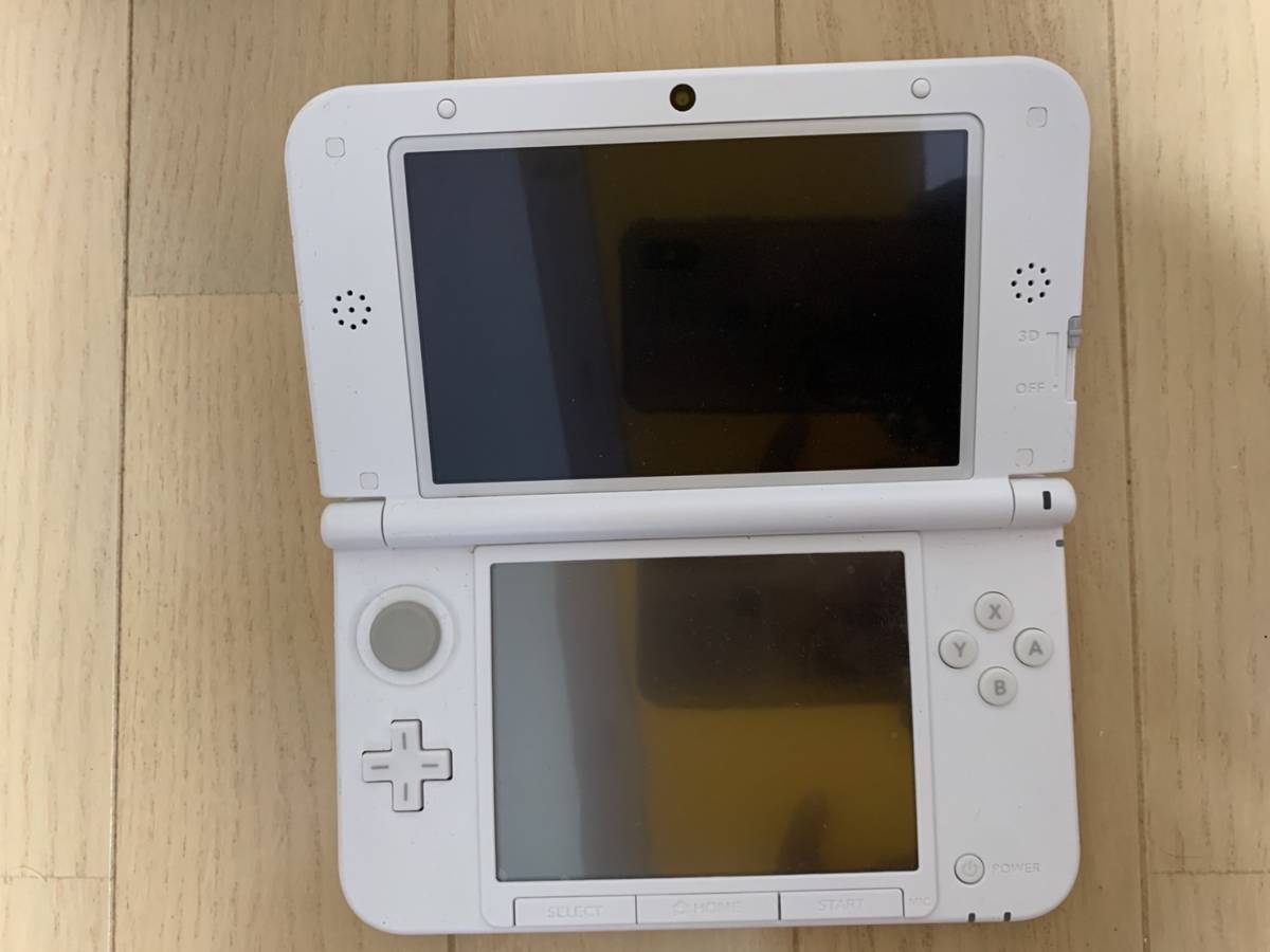 中古美品】 NINTENDO 3DSLL ホワイト 【任天堂】(ニンテンドー3DS LL