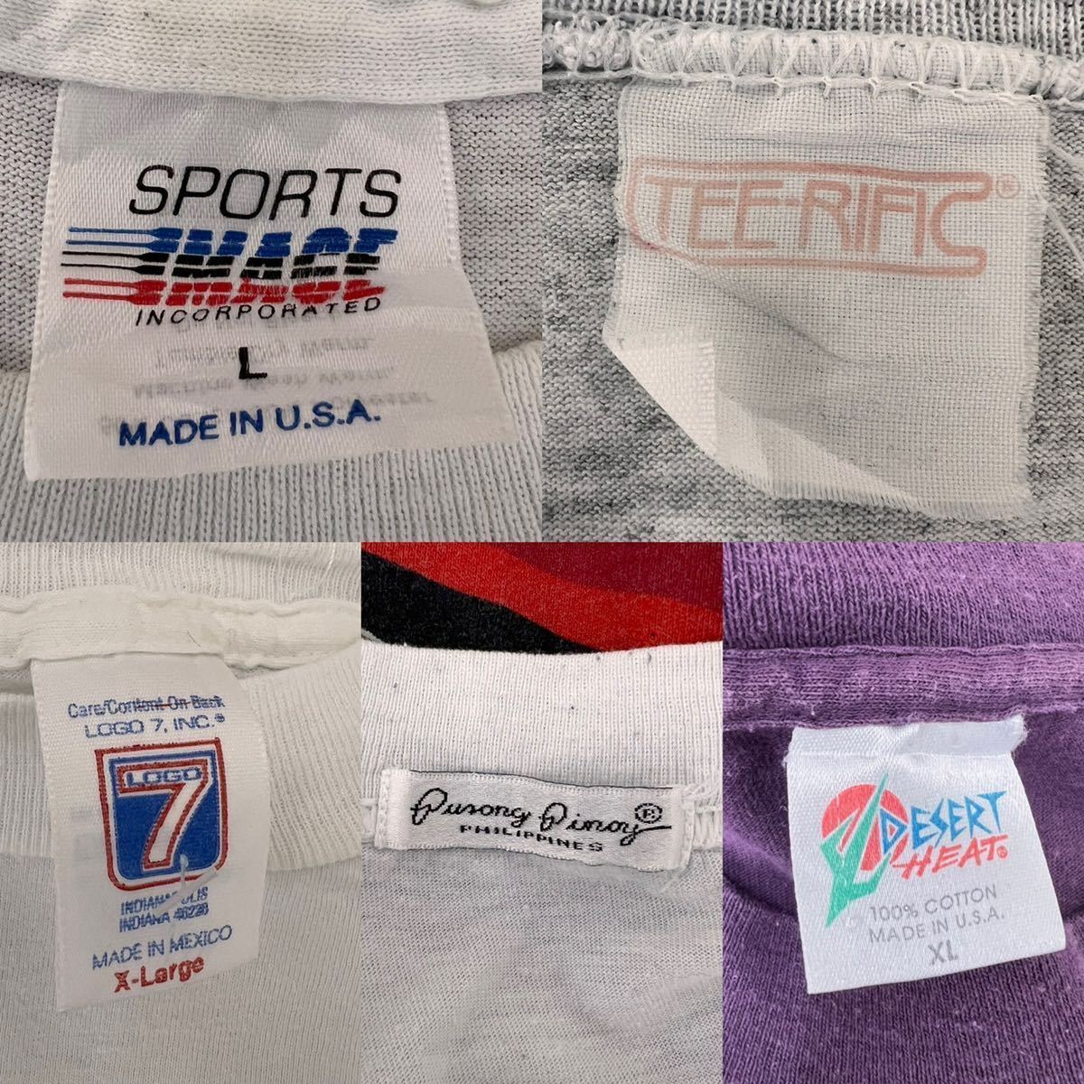 90s USA シングルステッチ レーシングカー系 vintage T ヴィンテージT 