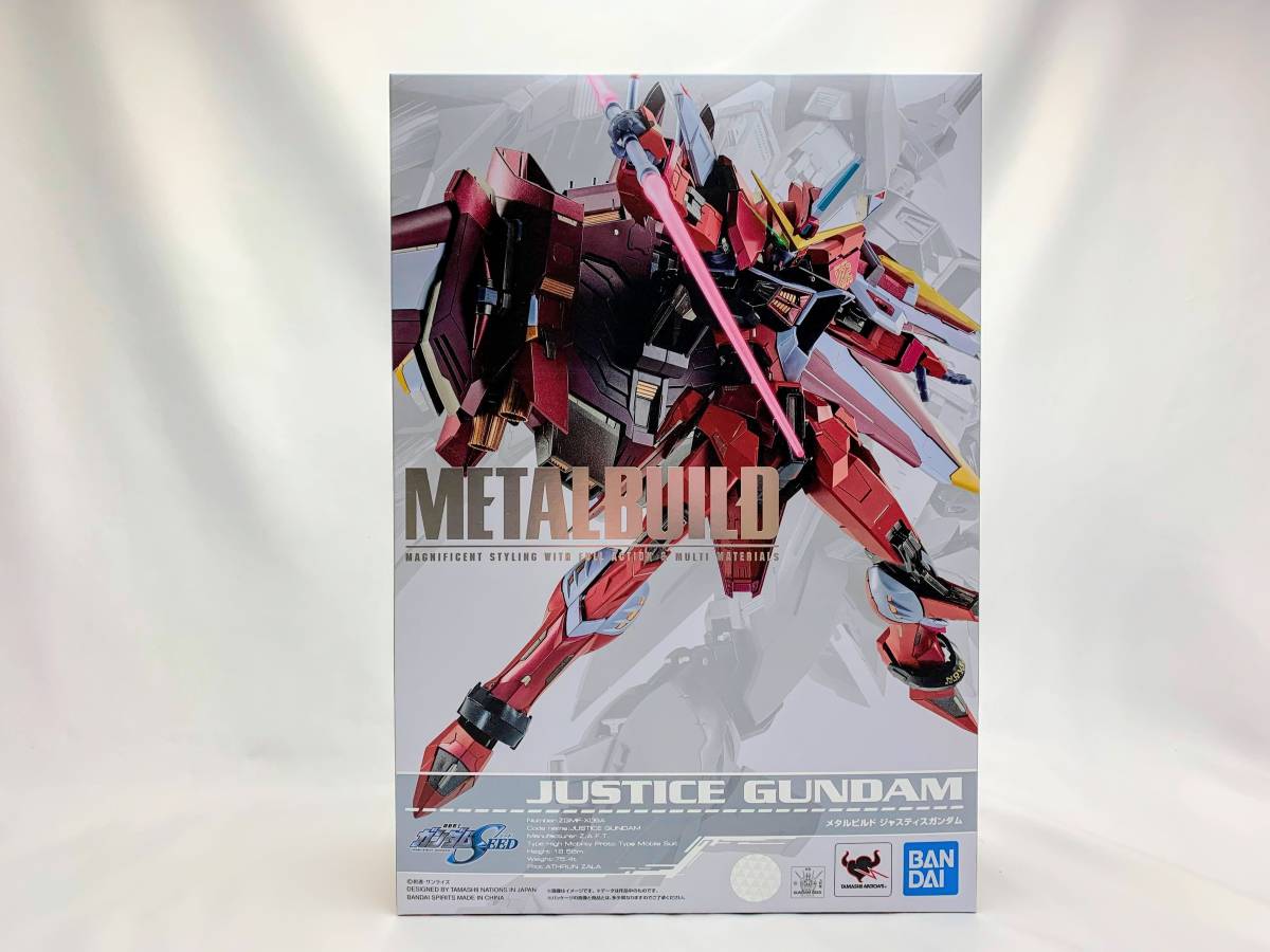 METAL BUILD ジャスティスガンダム メタルビルド SEED METAL BUILD 