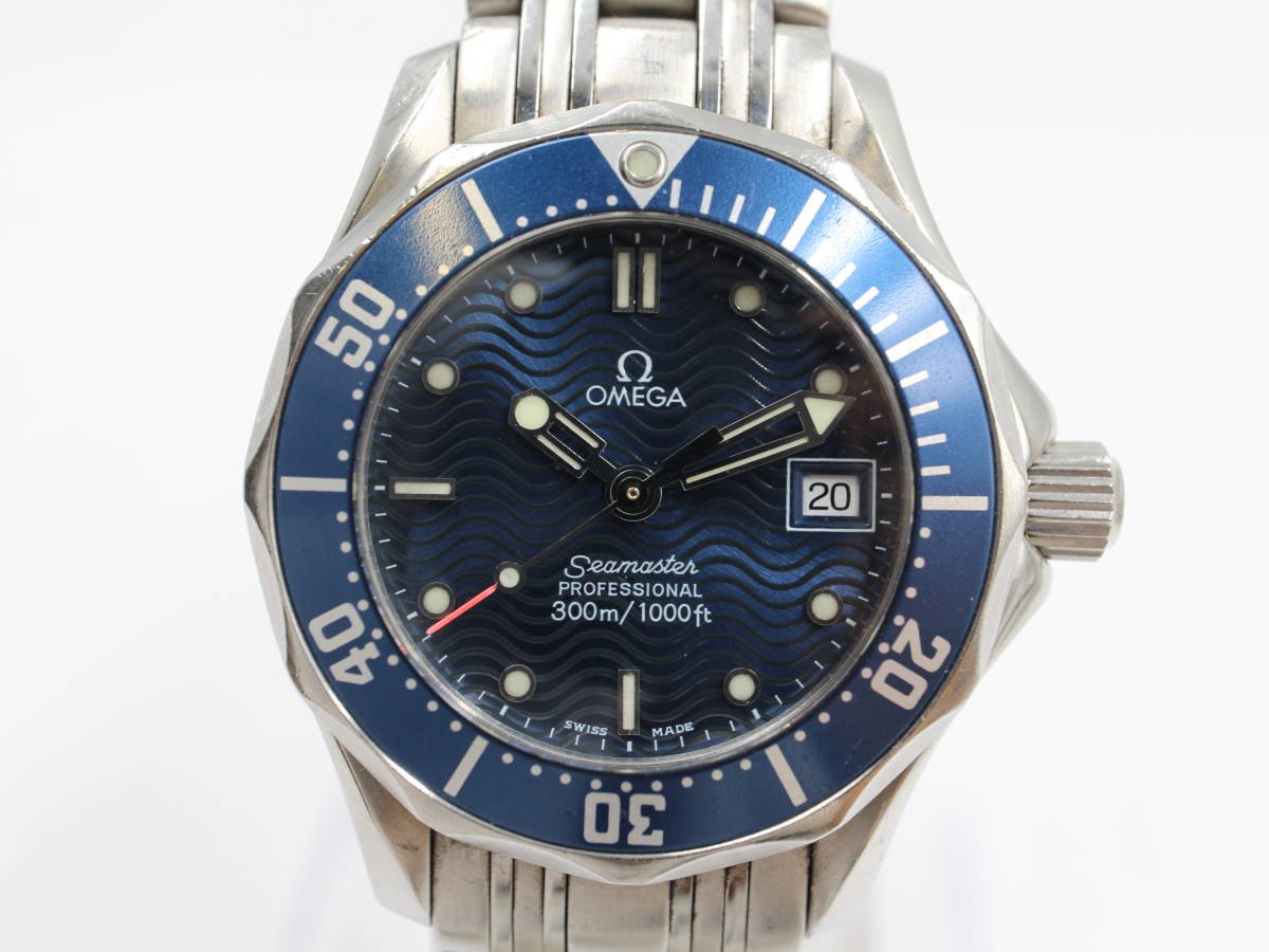 電池交換済み 【OMEGA オメガ】 Seamaster シーマスター 