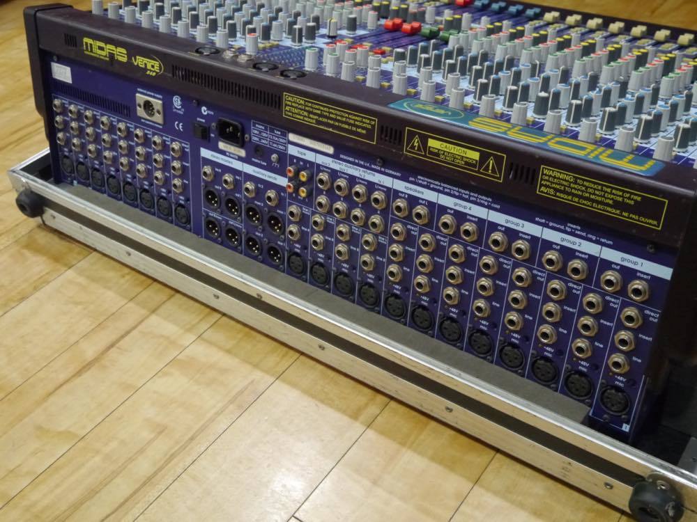 MIDAS ミキサー VENICE 240 ハードケース付属
