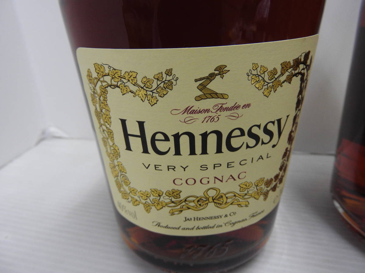 ヘネシー Hennessy VS 美品 676未開栓 スリムボトル ☆未開栓 Hennessy