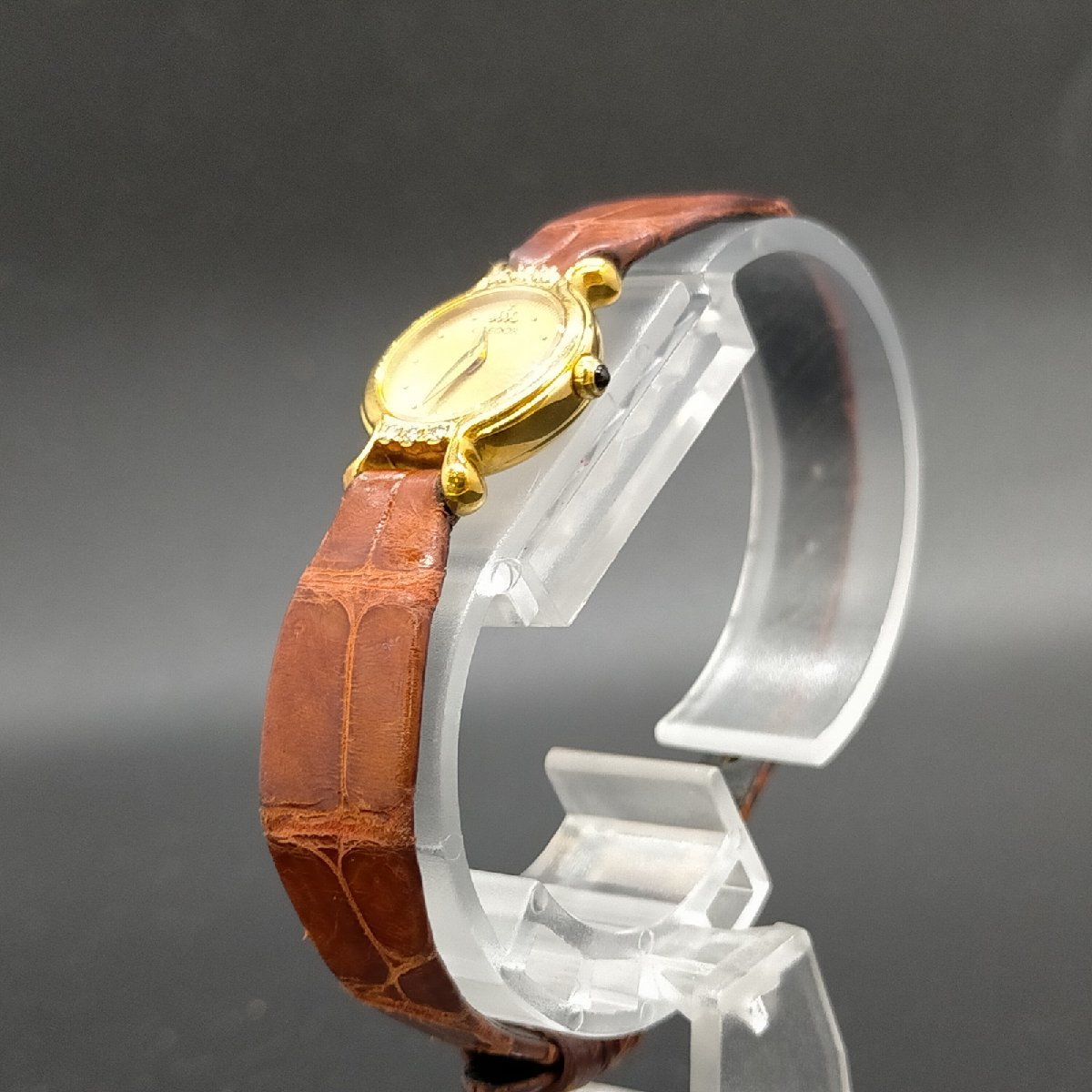 セイコー Seiko 腕時計 動作品 1E70-0090（クレドール　750　6Pダイヤモンド） 1255020