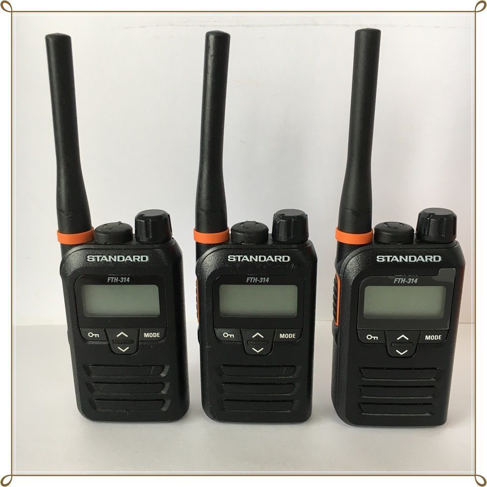 ○ 動作品 スタンダード 特定小電力トランシーバー FTH-314 3個まとめ