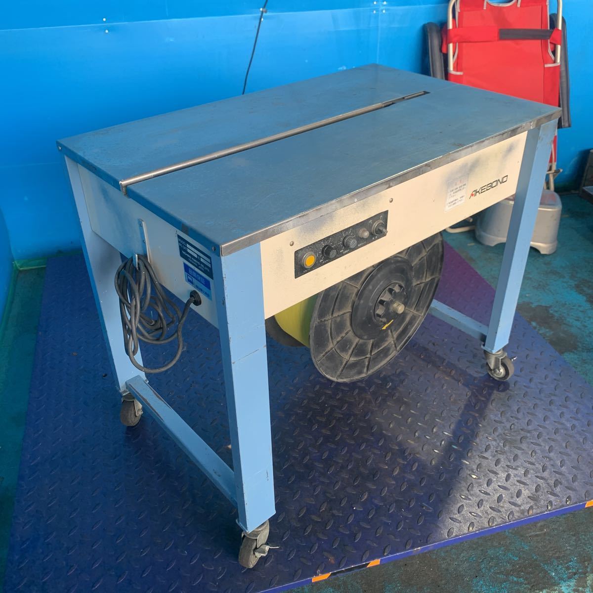 半自動梱包機 PPバンド結束機 AKEBONO SP-575N ニチロ工業