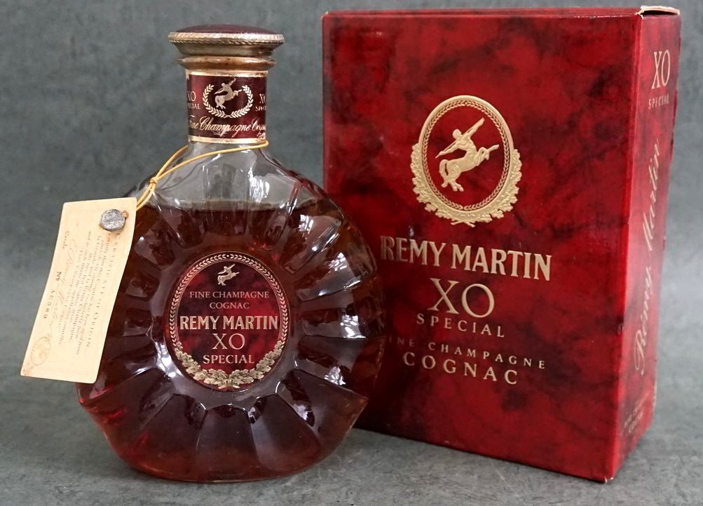 未開封 REMY MARTIN XO SPECIAL コニャック旧ボトル 証明書 REMY