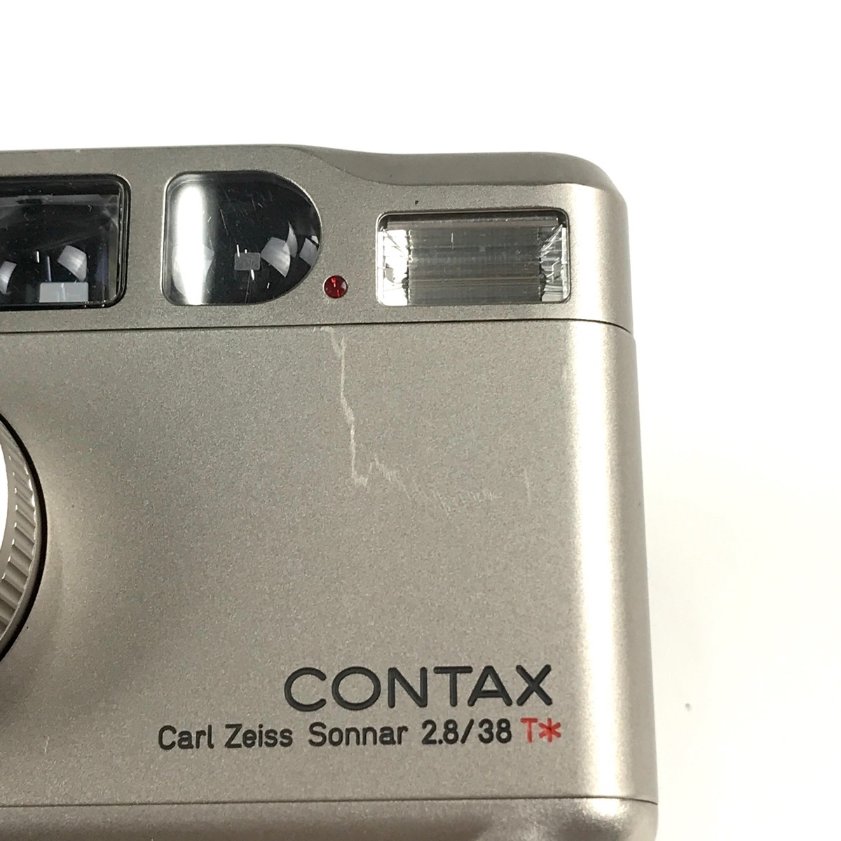 コンタックス CONTAX T2 シルバー ［ジャンク品］ フィルム コンパクト 