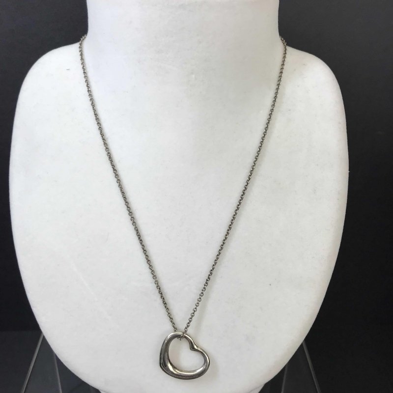 人気，お買い得 Ｔｉｆｆａｎｙ＆Ｃｏ ティファニー オープンハート ネックレス ペンダント ＳＩＬＶＥＲ ９２５ シルバーアクセ アクセサリー/233(ファッション小物)｜売買されたオークション情報、yahooの その他