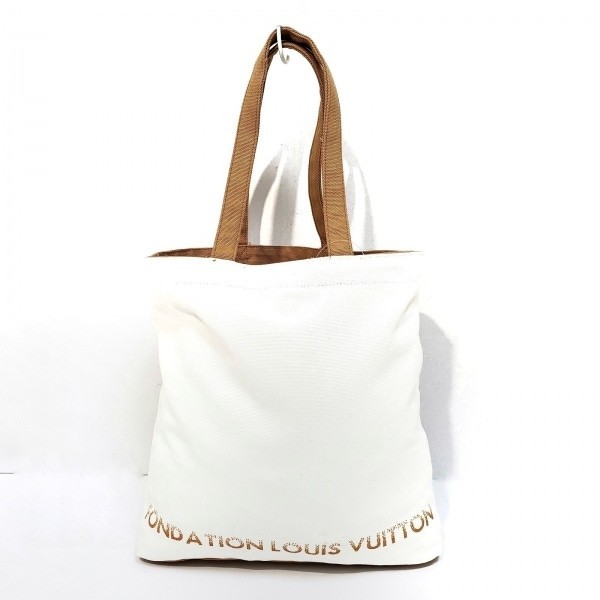 ルイヴィトン LOUIS VUITTON トートバッグ - キャンバス アイボリー 
