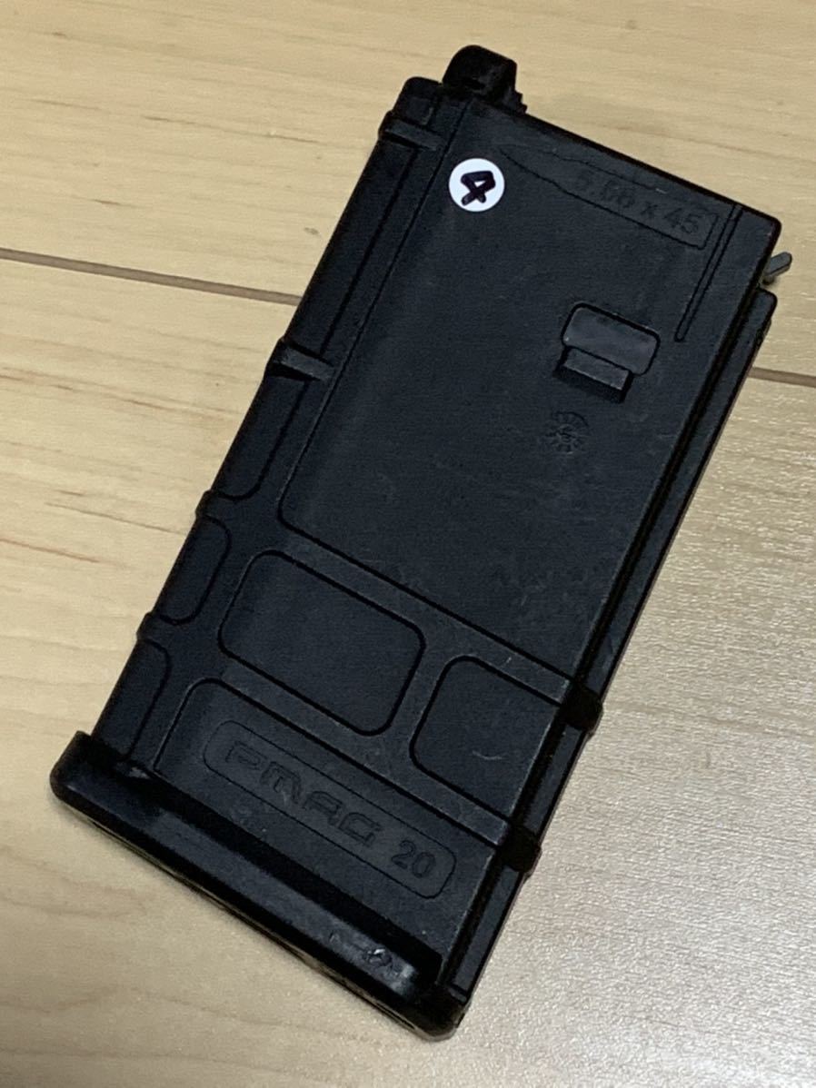 MOVE製SYSTEMA トレポン用(PTW)ストレート ショートマガジン 20rd MAGAZINE GEN-M2 COLOR-BK トレポン PTW 4 マグプル 