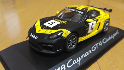 新品，限定SALE ポルシェ 特注 純正 ディーラーモデル 718 ケイマン GT4 クラブスポーツ Cayman 1/43 絶版 レア(乗用車)｜売買されたオークション情報、yahooの商品情報をアーカイブ公開 - オークファン 乗用車