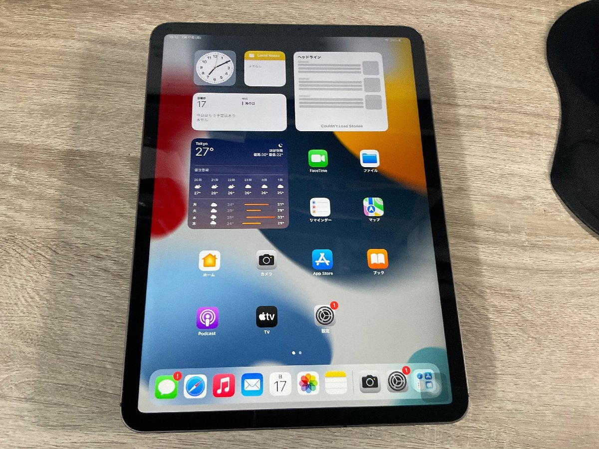 Pro iPad 11インチ 256GB Apple - Wi-Fi 第1世代 : Wi-Fi+Cellular (11-