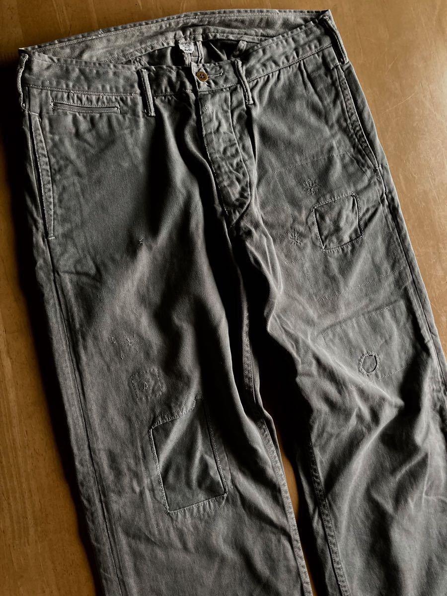 RRL パッチワークチノトラウザー 30/32 Distressed Patch Work Chino