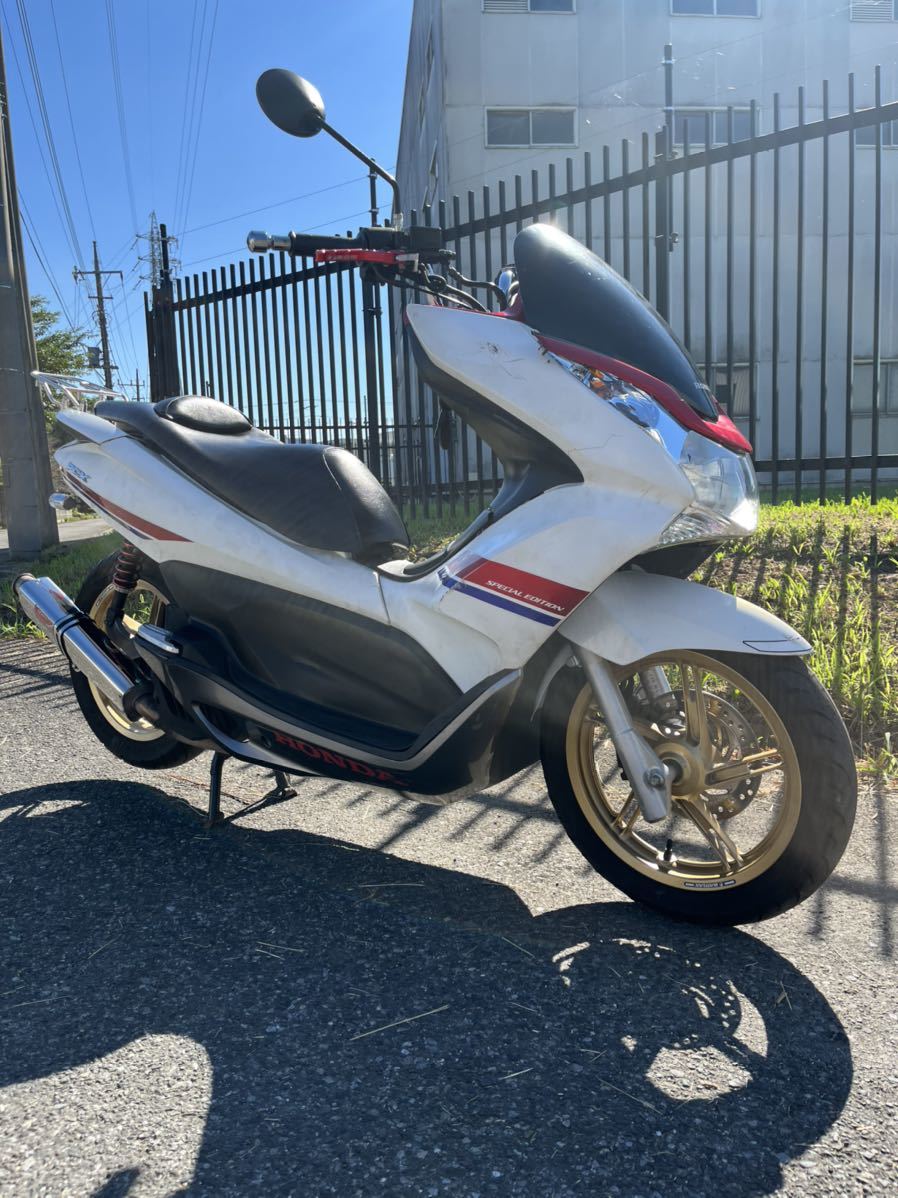 PCX125 JF28 さいたま市発 機関良好 押さえる 