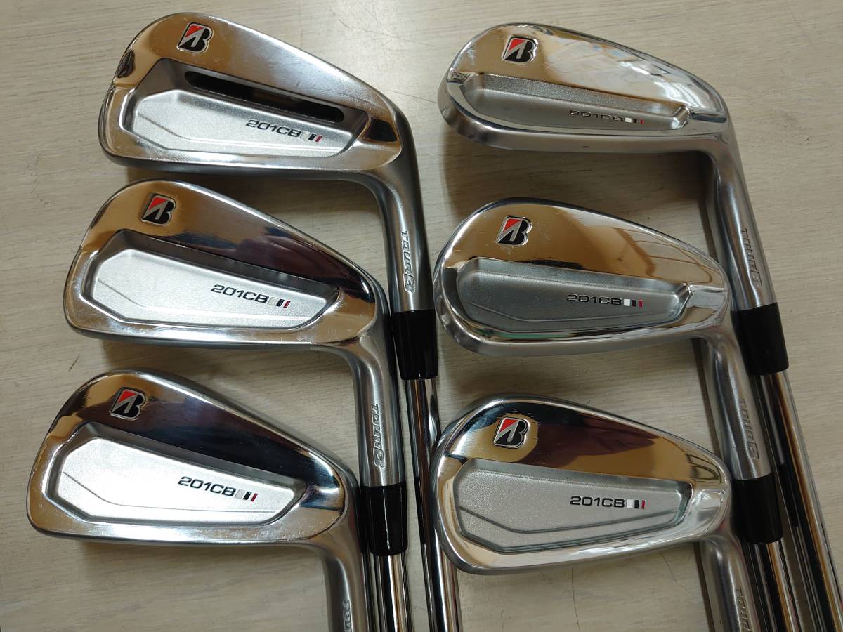 TOUR B 201CB 5～PW＋モーダス105（S）4ラウンド使用 6本セット USED 