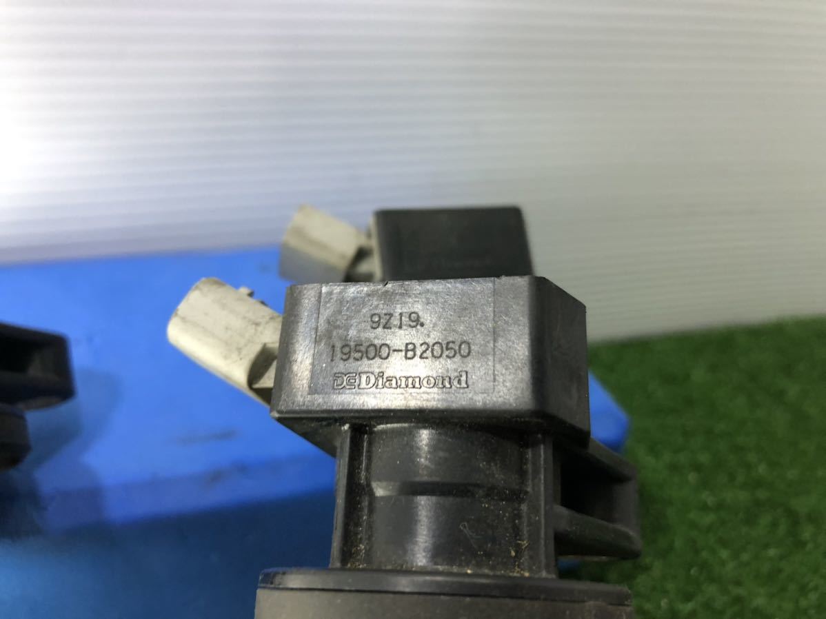 ダイハツ　ダイレクトイグニッションコイル Diamond 19500-B2050 動作確認済　3本セット　4ピン　L175 L375 L275 ムーブ　タント　ミラ　