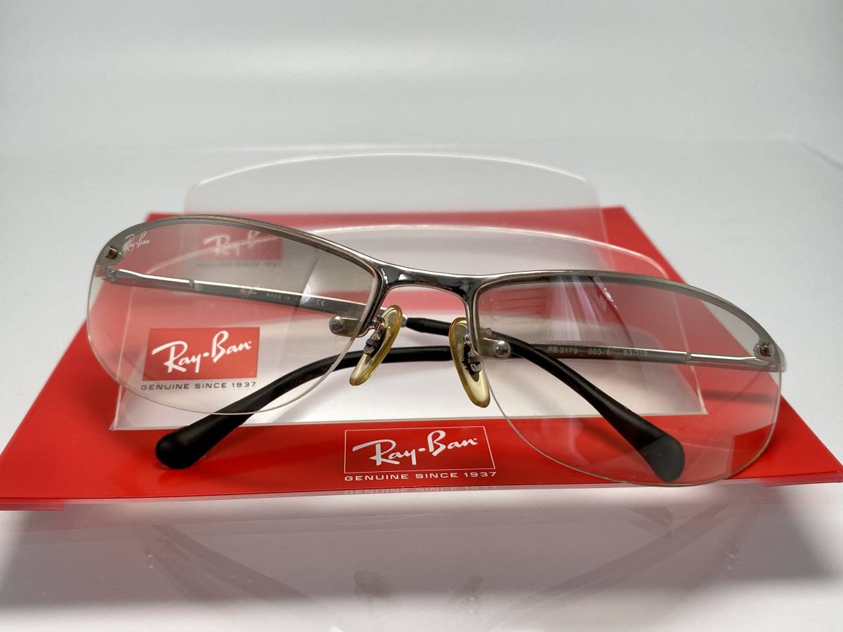 RB3179 003⁄6I レイバン RayBan TOPBAR サングラス 廃盤 シルバー 